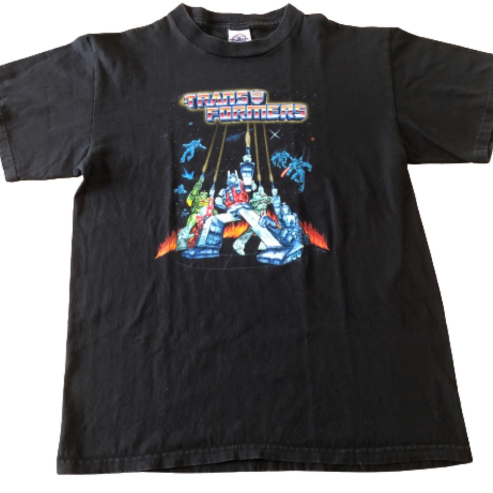 Transformers Retro Cartoon Graphic Shirt